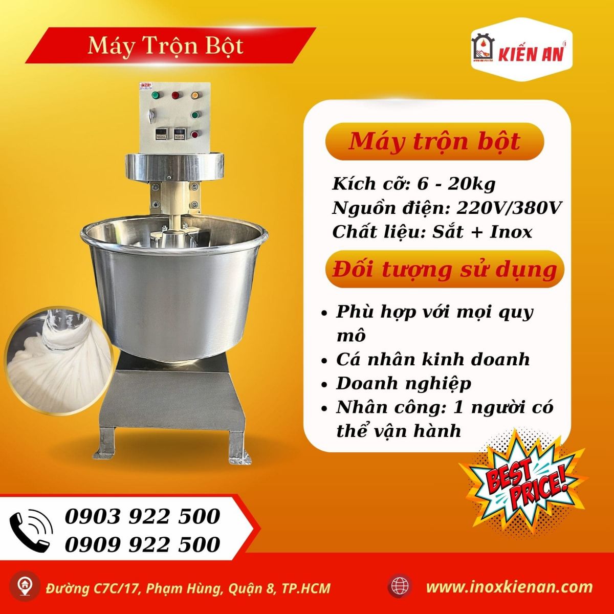 Máy trộn bột